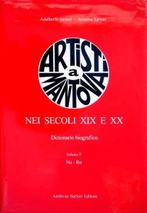 2003 Catalogo _Artisti a Mantova nei secoli XIXº e XXº_ Archivio Sartori -Mantova- (tapa)